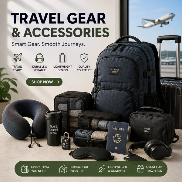 Travel Gear and Bagpacks