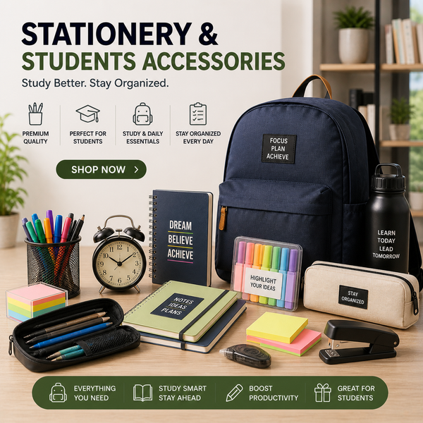 Stationary and Student's Essentials