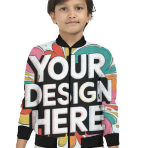 AOP Kids Bomber Jacket