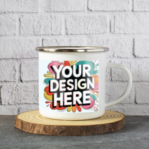 White Enamel Mugs