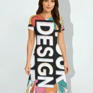 AOP A line Dress